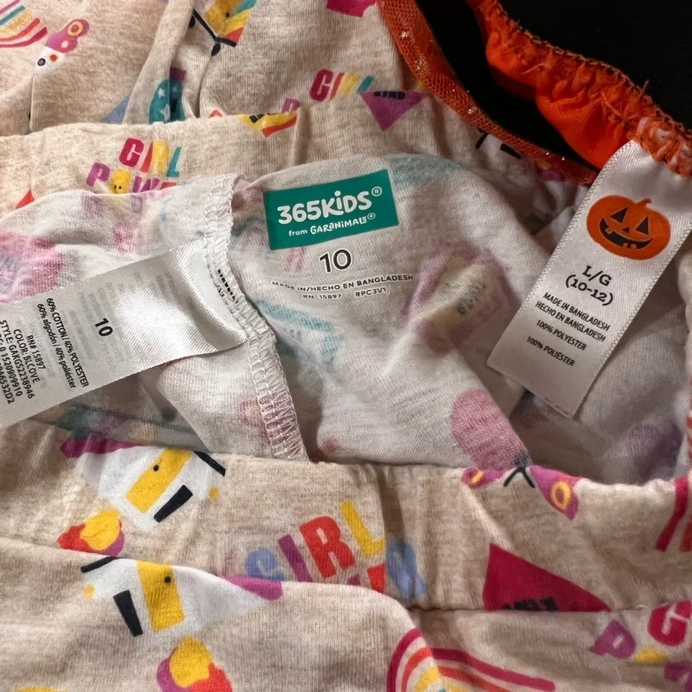 Girl’s Size 10 Dress, Halloween Skirt and Everyday Skirt Bundle